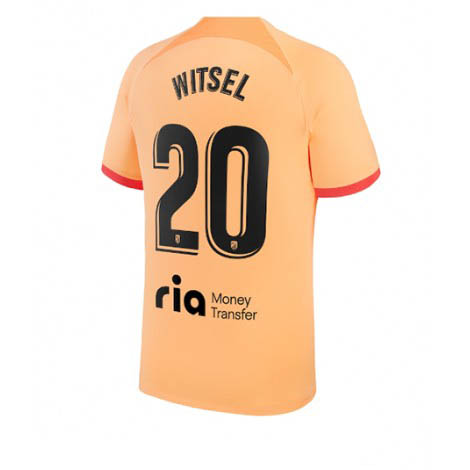 Atletico Madrid Axel Witsel #20 Derde tenue Mensen 2022-23 Korte Mouw