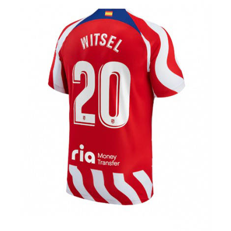Atletico Madrid Axel Witsel #20 Thuis tenue Mensen 2022-23 Korte Mouw