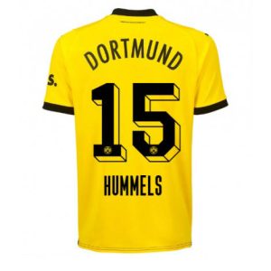 Borussia Dortmund Mats Hummels #15 Thuis tenue Mensen 2023-24 Korte Mouw