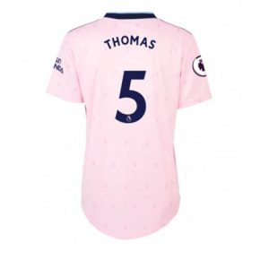 Dames Arsenal Thomas Partey #5 Derde tenue 2022-23 Korte Mouw