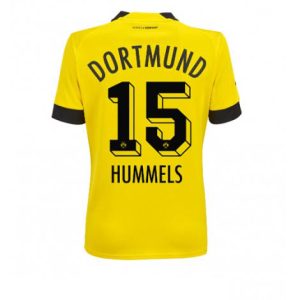 Dames Borussia Dortmund Mats Hummels #15 Thuis tenue 2022-23 Korte Mouw