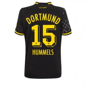 Dames Borussia Dortmund Mats Hummels #15 Uit tenue 2022-23 Korte Mouw