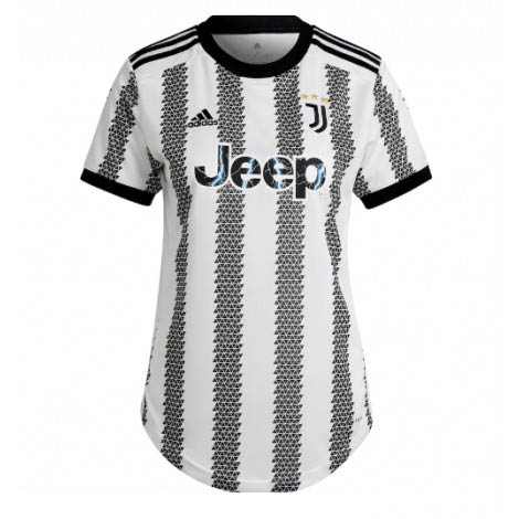 Dames Juventus Angel Di Maria #22 Thuis tenue 2022-23 Korte Mouw-1