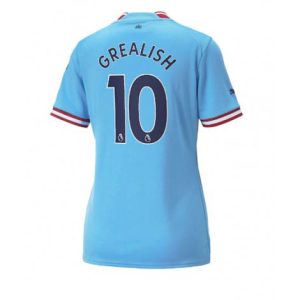 Dames Manchester City Jack Grealish #10 Thuis tenue 2022-23 Korte Mouw