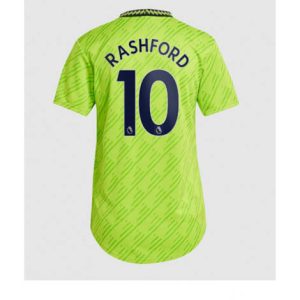 Dames Manchester United Marcus Rashford #10 Derde tenue 2022-23 Korte Mouw