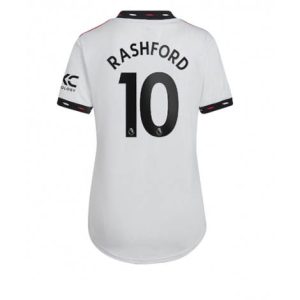 Dames Manchester United Marcus Rashford #10 Uit tenue 2022-23 Korte Mouw