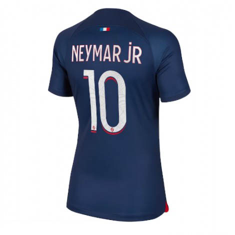 Dames Paris Saint-Germain Neymar Jr #10 Thuis tenue 2023-24 Korte Mouw