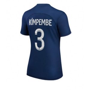 Dames Paris Saint-Germain Presnel Kimpembe #3 Thuis tenue 2022-23 Korte Mouw