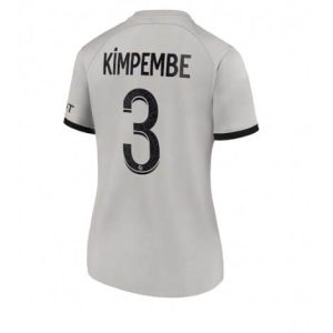 Dames Paris Saint-Germain Presnel Kimpembe #3 Uit tenue 2022-23 Korte Mouw