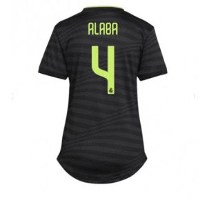 Dames Real Madrid David Alaba #4 Derde tenue 2022-23 Korte Mouw
