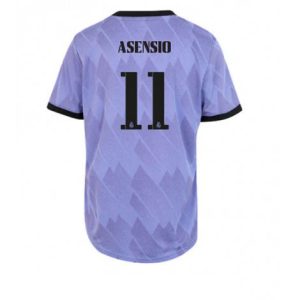 Dames Real Madrid Marco Asensio #11 Uit tenue 2022-23 Korte Mouw