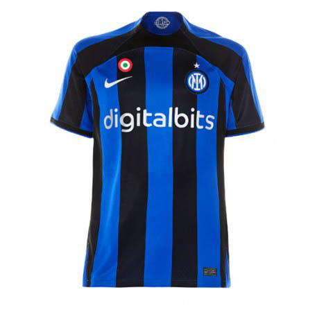 Inter Milan Lautaro Martinez #10 Thuis tenue Mensen 2022-23 Korte Mouw-1