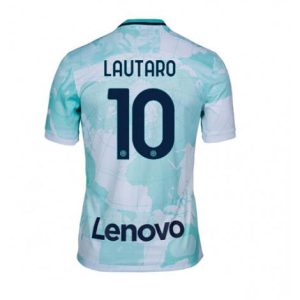 Inter Milan Lautaro Martinez #10 Uit tenue Mensen 2022-23 Korte Mouw