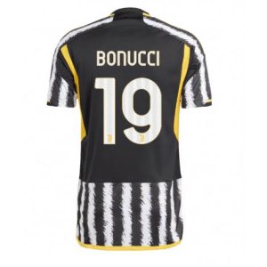 Juventus Leonardo Bonucci #19 Thuis tenue Mensen 2023-24 Korte Mouw