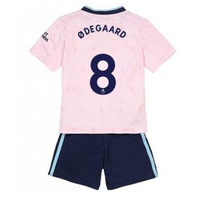 Kids Arsenal Martin Odegaard #8 Derde tenue 2022-23 Korte Mouw (+ Korte broeken)