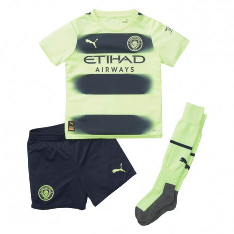 Kids Manchester City Jack Grealish #10 Derde tenue 2022-23 Korte Mouw (+ Korte broeken)-1