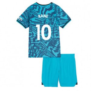 Kids Tottenham Hotspur Harry Kane #10 Derde tenue 2022-23 Korte Mouw (+ Korte broeken)