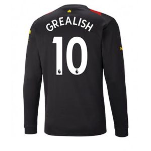 Manchester City Jack Grealish #10 Uit tenue Mensen 2022-23 Lange Mouw