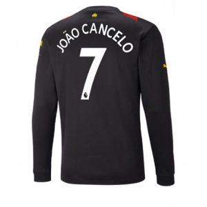 Manchester City Joao Cancelo #7 Uit tenue Mensen 2022-23 Lange Mouw