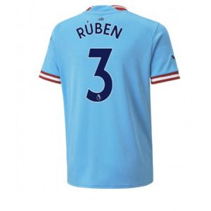 Manchester City Ruben Dias #3 Thuis tenue Mensen 2022-23 Korte Mouw