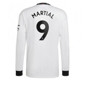 Manchester United Anthony Martial #9 Uit tenue Mensen 2022-23 Lange Mouw