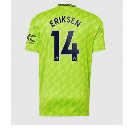 Manchester United Christian Eriksen #14 Derde tenue Mensen 2022-23 Korte Mouw
