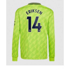 Manchester United Christian Eriksen #14 Derde tenue Mensen 2022-23 Lange Mouw