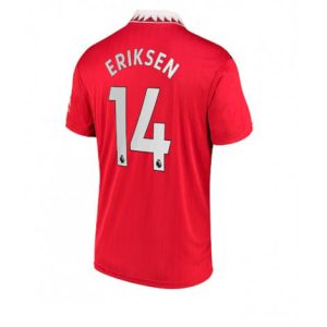 Manchester United Christian Eriksen #14 Thuis tenue Mensen 2022-23 Korte Mouw