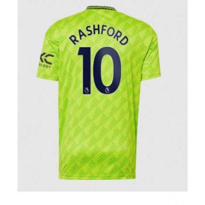 Manchester United Marcus Rashford #10 Derde tenue Mensen 2022-23 Korte Mouw