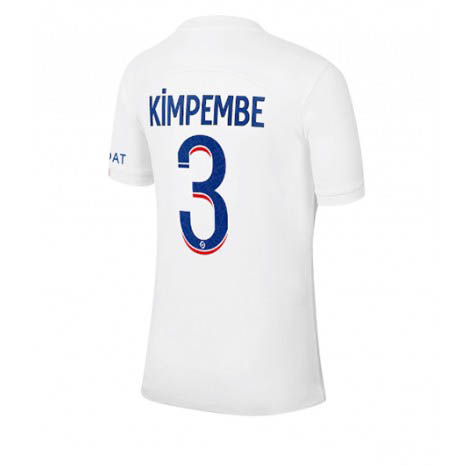 Paris Saint-Germain Presnel Kimpembe #3 Derde tenue Mensen 2022-23 Korte Mouw