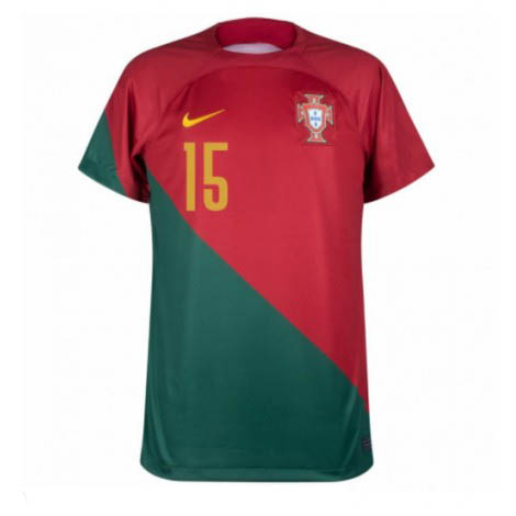 Portugal Rafael Leao #15 Thuis tenue Mensen WK 2022 Korte Mouw-1
