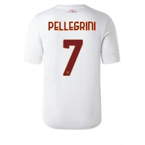 AS Roma Lorenzo Pellegrini #7 Uit tenue Mensen 2022-23 Korte Mouw