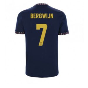 Ajax Steven Bergwijn #7 Uit tenue Mensen 2022-23 Korte Mouw