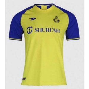 Al-Nassr Thuis tenue Mensen 2023-24 Korte Mouw