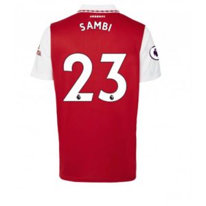 Arsenal Albert Sambi Lokonga #23 Thuis tenue Mensen 2022-23 Korte Mouw
