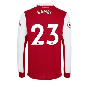 Arsenal Albert Sambi Lokonga #23 Thuis tenue Mensen 2022-23 Lange Mouw