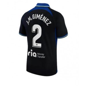 Atletico Madrid Jose Gimenez #2 Uit tenue Mensen 2022-23 Korte Mouw