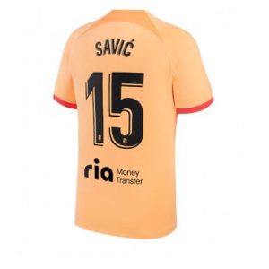 Atletico Madrid Stefan Savic #15 Derde tenue Mensen 2022-23 Korte Mouw
