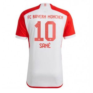 Bayern Munich Leroy Sane #10 Thuis tenue Mensen 2023-24 Korte Mouw