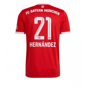 Bayern Munich Lucas Hernandez #21 Thuis tenue Mensen 2022-23 Korte Mouw
