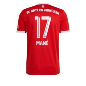 Bayern Munich Sadio Mane #17 Thuis tenue Mensen 2022-23 Korte Mouw