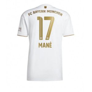 Bayern Munich Sadio Mane #17 Uit tenue Mensen 2022-23 Korte Mouw