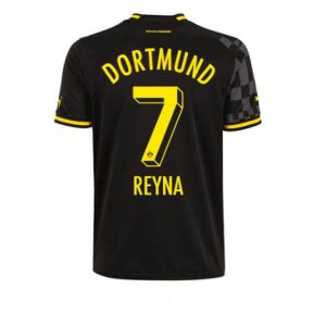 Borussia Dortmund Giovanni Reyna #7 Uit tenue Mensen 2022-23 Korte Mouw
