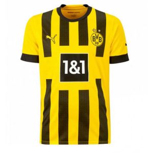 Borussia Dortmund Thuis tenue Mensen 2022-23 Korte Mouw