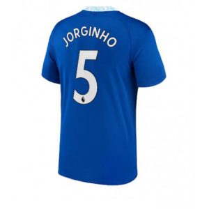 Chelsea Jorginho #5 Thuis tenue Mensen 2022-23 Korte Mouw