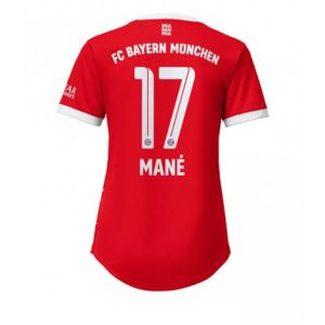 Dames Bayern Munich Sadio Mane #17 Thuis tenue 2022-23 Korte Mouw