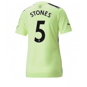 Dames Manchester City John Stones #5 Derde tenue 2022-23 Korte Mouw