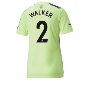 Dames Manchester City Kyle Walker #2 Derde tenue 2022-23 Korte Mouw