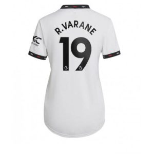 Dames Manchester United Raphael Varane #19 Uit tenue 2022-23 Korte Mouw