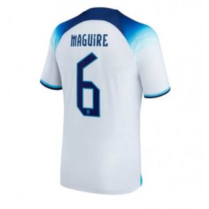 Engeland Harry Maguire #6 Thuis tenue Mensen WK 2022 Korte Mouw